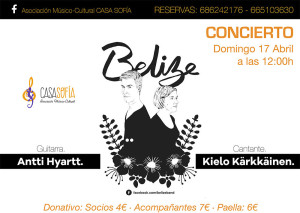 concierto belize